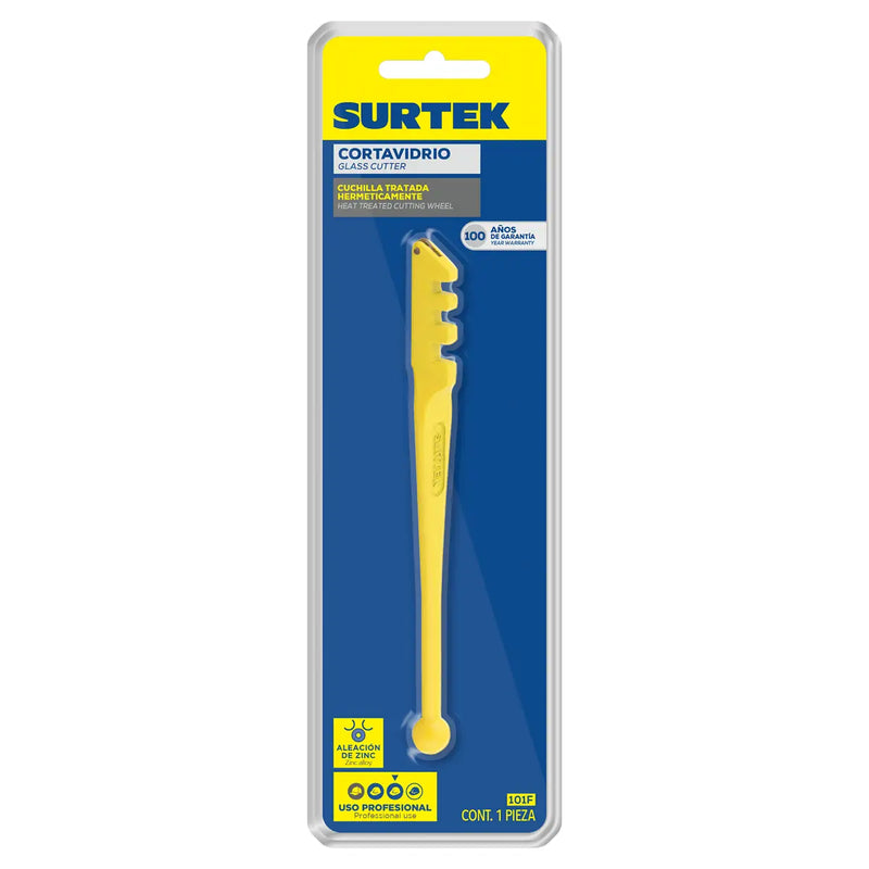 Cortavidrio de acero 5" Surtek