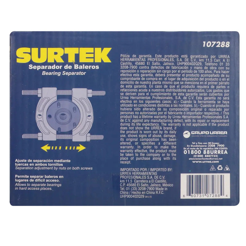 Separador de baleros 1-1/4" a 2-1/4" Surtek