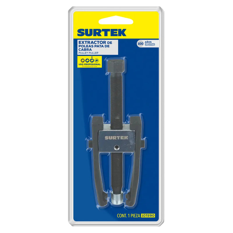 Extractor de poleas "pata de cabra" Surtek