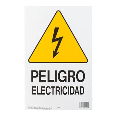 Letrero Peligro-Electricidad HY-KO 24902
