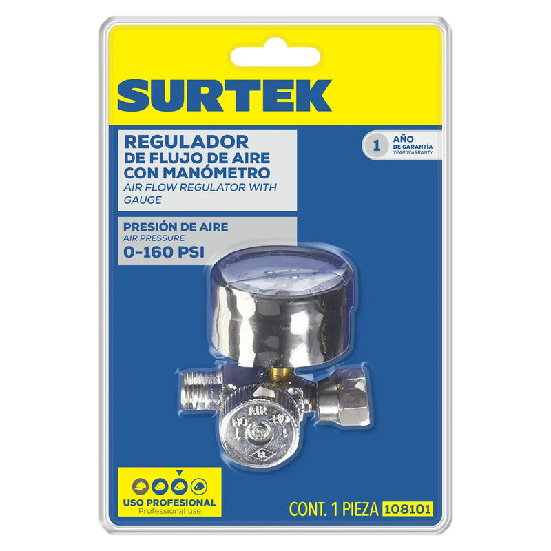 Regulador de aire 160 PSI Surtek