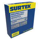 Grapas para engrapadora neumática, 5000 piezas calibre 18, 1/4" x 1" Surtek