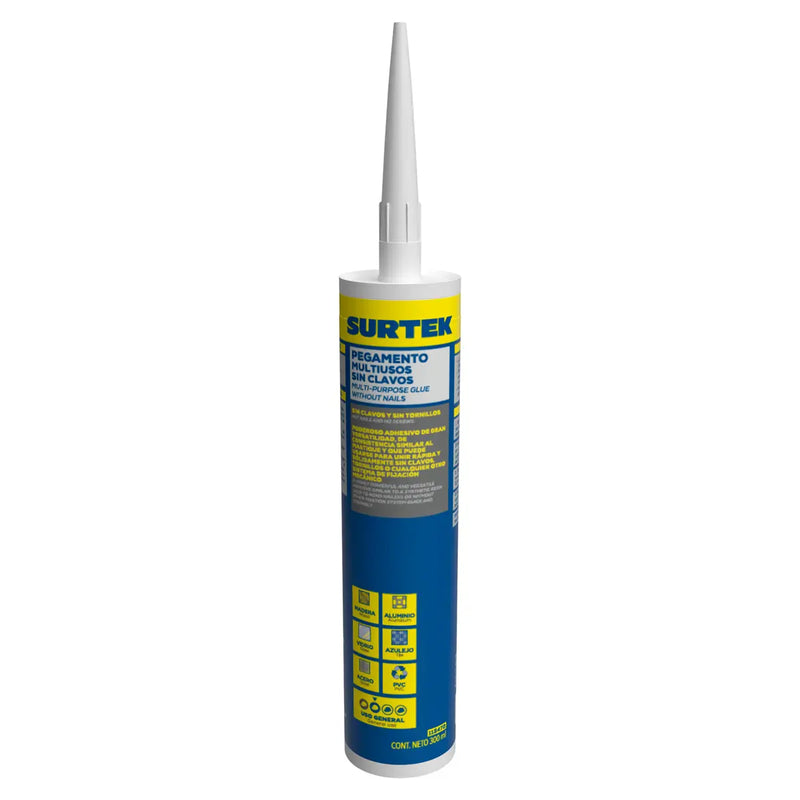 Pegamento multiusos sin clavos, 300 ml Surtek