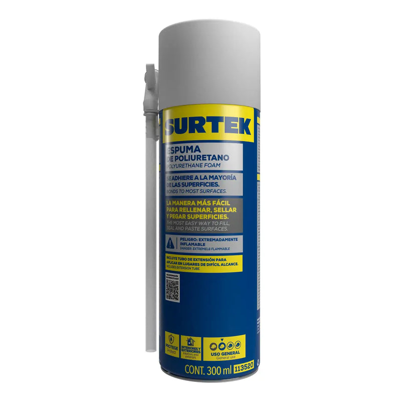 Espuma de poliuretano 300 ml Surtek