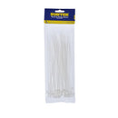 Cinchos plásticos 150 x 3.6 mm, tensión 18 Kg de 50 piezas color natural Surtek