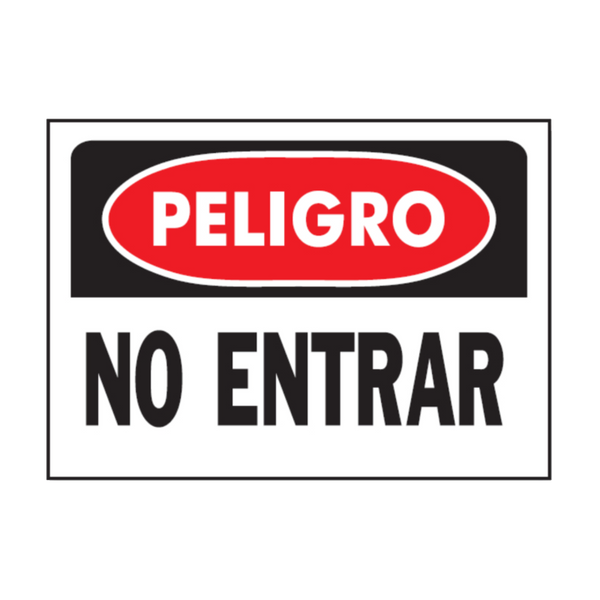 Peligro No Entrar HY-KO 21209