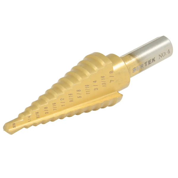 Broca escalonada #3 3/16"- 7/8" Surtek