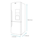 Refrigerador Top Mount 520 L Inoxidable