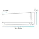 Aire Acondicionado Mini Split Inverter Solo Frío 2 Toneladas
