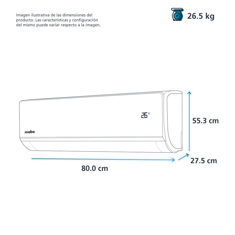 Aire Acondicionado Mini Split Inverter 1 Ton
