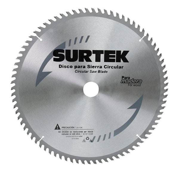 Disco para sierra circular para corte madera 40 dientes, 8-1/4" Surtek