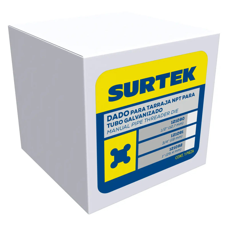 Dado para tarraja 1/2" Surtek