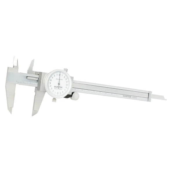 Calibrador métrico de carátula 0 - 150 mm Surtek