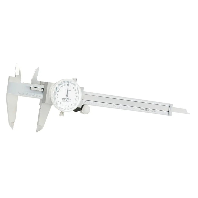 Calibrador métrico de carátula 0 - 150 mm Surtek