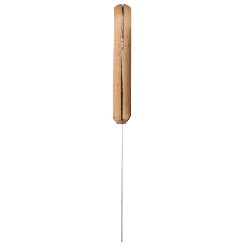 Espátula rígida de acero de alto carbón con mango de madera 3" Surtek
