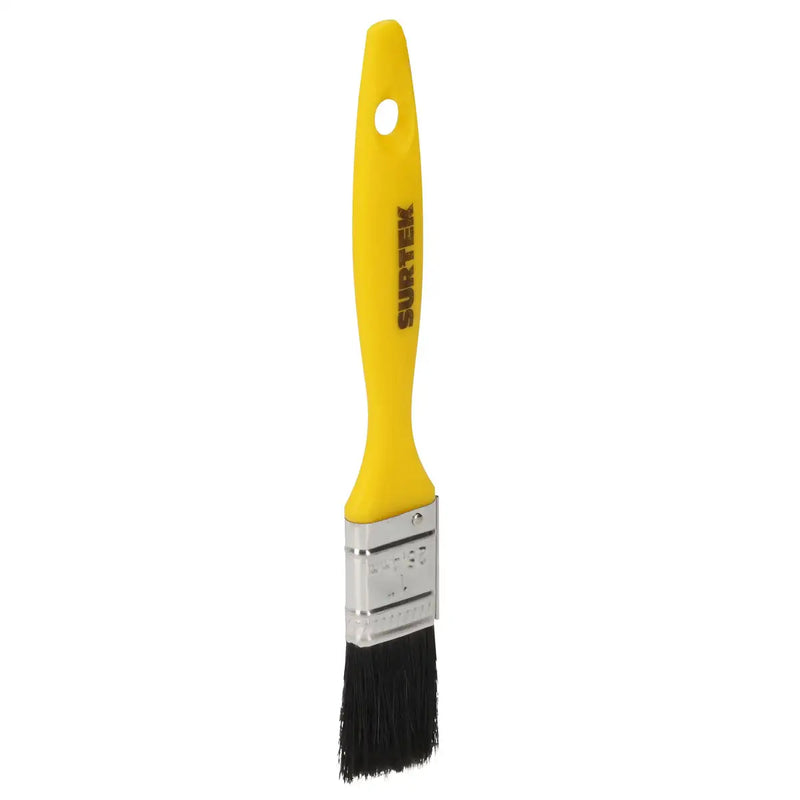 Brocha de cerdas naturales con mango plástico 1" Surtek
