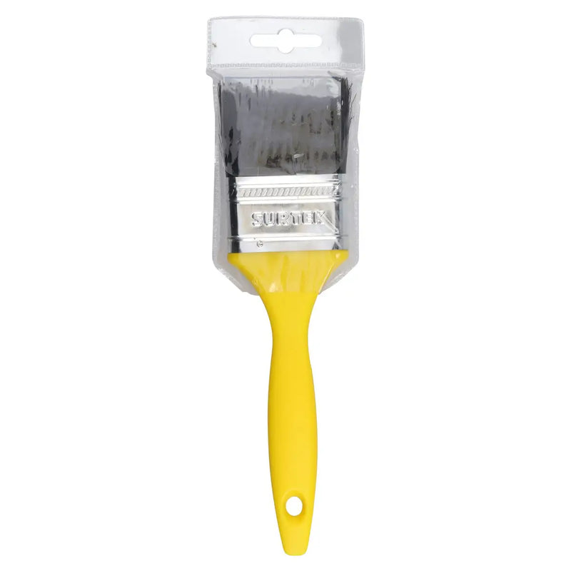Brocha de cerdas naturales con mango plástico 2" Surtek