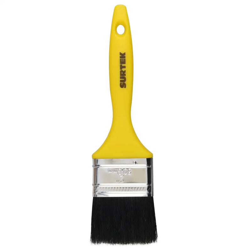 Brocha de cerdas naturales con mango plástico 2" Surtek