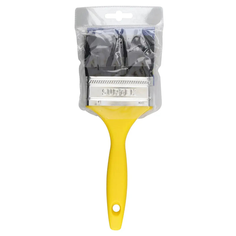Brocha de cerdas naturales con mango plástico 3" Surtek