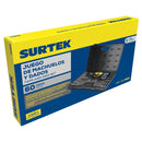 Juego de machuelos y dados, 60 piezas Surtek