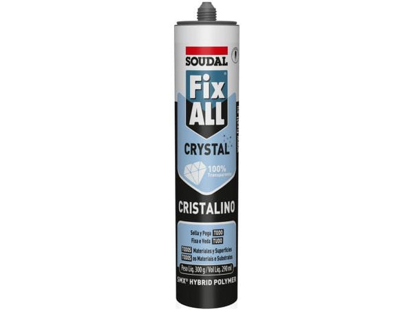 Adhesivo Fix All 290 Ml Crystal Soudal