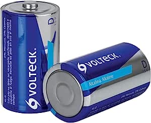 Batería D Alcalina 46318 1.5 Volteck AL-D