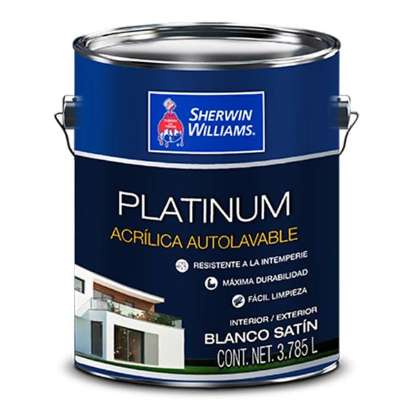 Pintura Vinilica Lavable Platinum Satin HKJ07WJ03-G