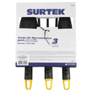 Juego combinado de herramienta para jardinería, 3 piezas Surtek