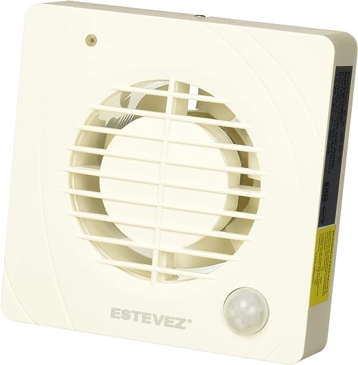 Extractor Para Ventilación Con Sensor De Movimiento 4 In 1104-M ESTEVEZ