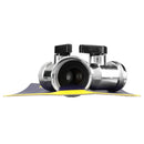 Adaptador para manguera de riego en "Y" cromado 11 x7 cm Surtek