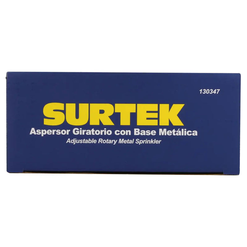 Aspersor estacionario con base metálica de 3 brazos 3/4" GHT Surtek