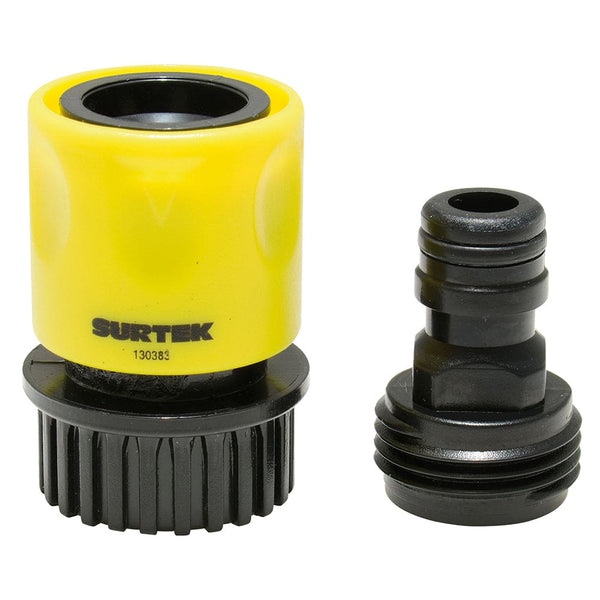 Juego de conectores para manguera de riego 3/4" GHT, Surtek