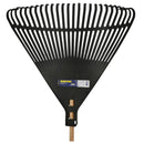 Escoba plástica de 26 dientes negra Surtek