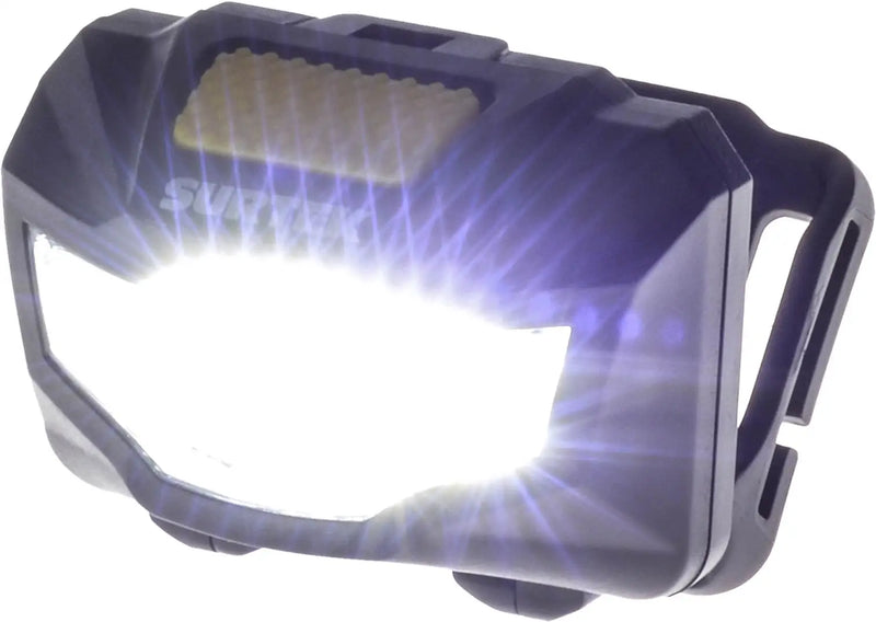 Linterna de LED para cabeza a baterías 3 pilas "AAA" de 120 lm Surtek