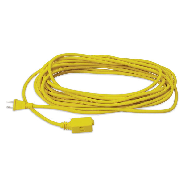 Extensión eléctrica uso rudo polarizada color amarillo, 2 m Surtek