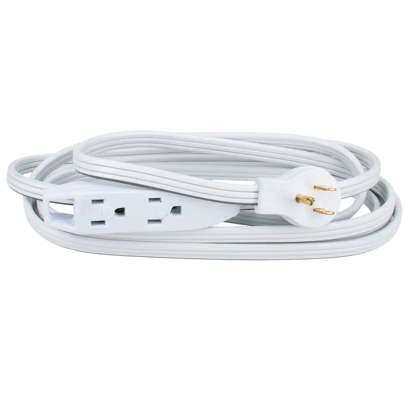 Extensión eléctrica plana aterrizada color amarillo, 3 m Surtek