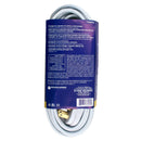 Extensión eléctrica plana aterrizada color amarillo, 5 m Surtek