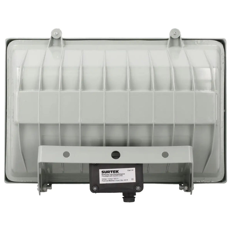 Reflector porta lámpara tipo E27, 65 W Surtek