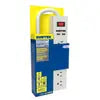 Multicontacto de barra 6 entradas 2 USB cable 50 cm Surtek