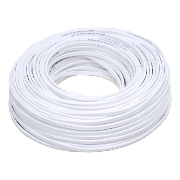 Cable eléctrico POT CCA 2 x 12, 100 m color blanco Surtek