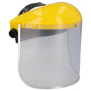 Protector facial con mica de policarbonato y ajuste de suspensión de matraca Surtek