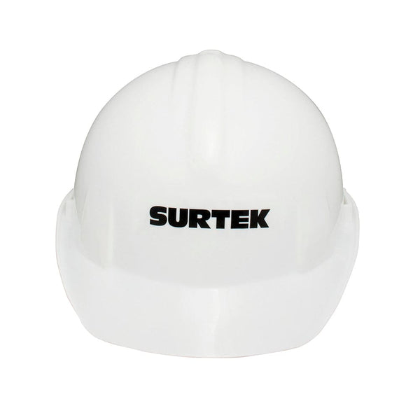 Casco de seguridad con ajuste de intervalos, color blanco Surtek