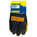 Guantes tipo payaso de piel de carnaza y algodón unitalla Surtek