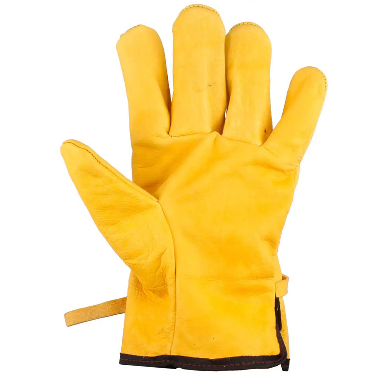 Guantes tipo argonero de piel de vacuno con cintillo unitalla Surtek