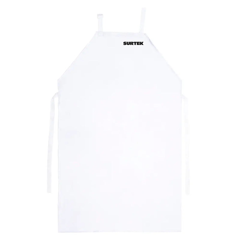 Mandil de PVC dieléctrico color blanco, 1.10 m Surtek