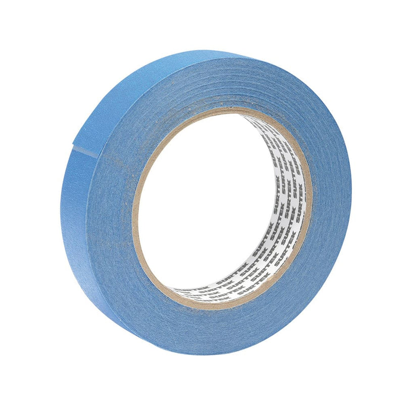 Cinta masking tape azul para enmascarar 1/2" x 50 m Surtek