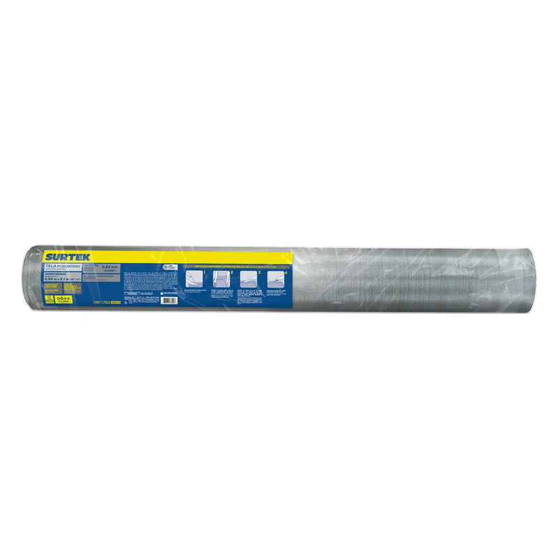 Tela para mosquitero de aluminio 0.90 x 2.1 m Surtek