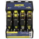 Juego de sujetadores tipo matraca, 4 piezas Surtek