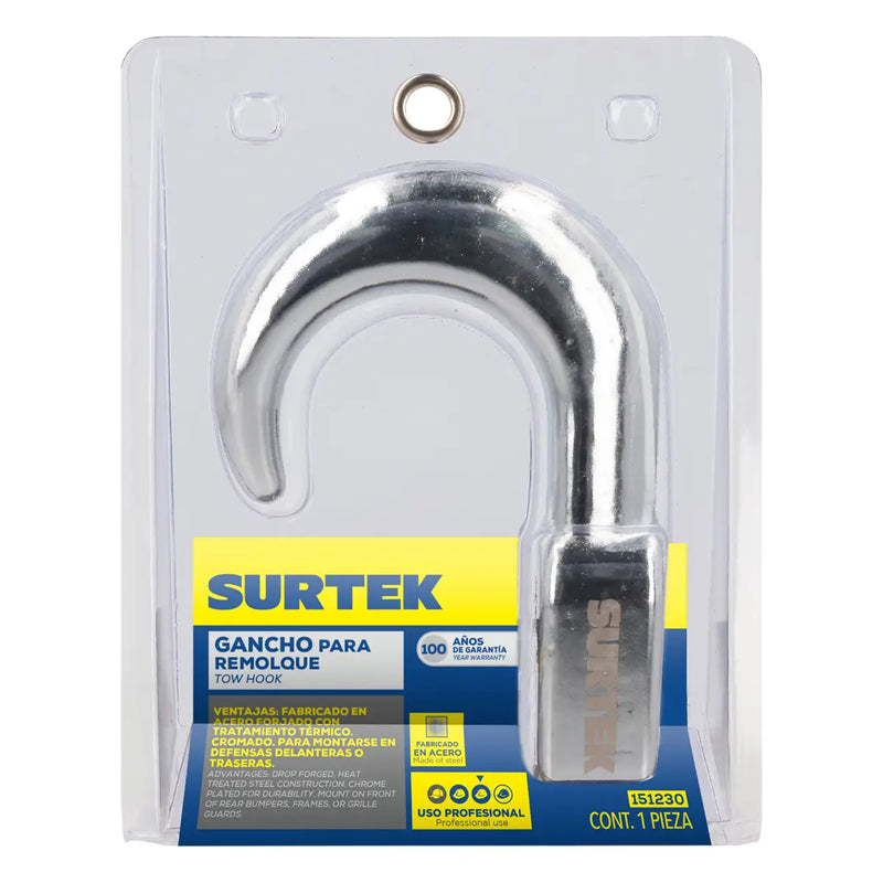 Gancho sencillo para remolque 2" Surtek