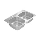 Fregadero 2 tinas clasica